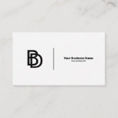 Carte de visite Premium avec logo et code QR (Devant)