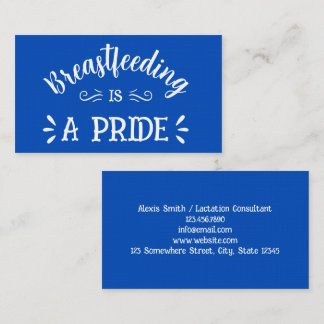 Carte de visite Premium du consultant en allaiteme