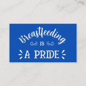 Carte de visite Premium du consultant en allaiteme (Devant)