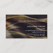 Carte De Visite Premium Luxurious Black Gold-type4 (Dos)