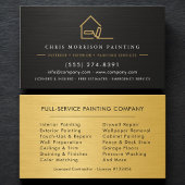 Carte De Visite Premium Painter Contractor 