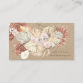 Carte De Visite Premium Pampas Original Kraft Modern Designer (Dos)