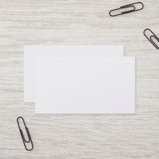 Carte de visite Premium Pearl (Devant/Arrière en situation)