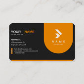 Carte de visite Premium pour votre entreprise nouv (Dos)