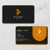 Carte de visite Premium pour votre entreprise nouv (Devant / Derrière)