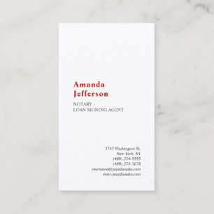 Carte De Visite Premium Silk Moderne Minimaliste Professionnel Pla