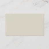 Carte De Visite Premium Silk Professional Unique Classique Simple (Dos)