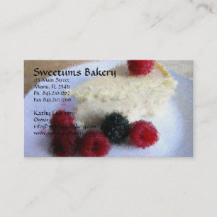 Carte de visite Premium style boulangerie