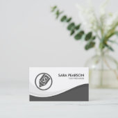 Carte De Visite Préparateur de déclaration fiscale Finance Financi (Debout devant)