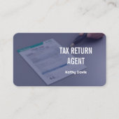 Carte De Visite Préparateur fiscal (Devant)