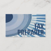 Carte De Visite Préparateur fiscal moderne (Devant)