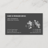 Carte De Visite Préparation fiscale (Devant)