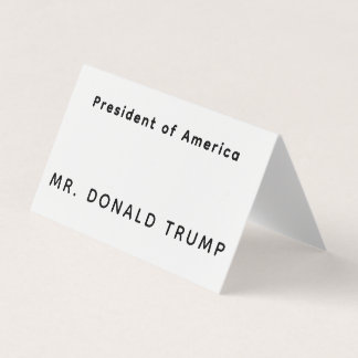 Carte De Visite Présent papier