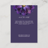 Carte De Visite Présentoir à Boucles d'Oreilles, Créateurs de Mand (Dos)