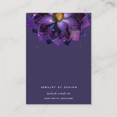 Carte De Visite Présentoir à Boucles d'Oreilles, Créateurs de Mand (Devant)