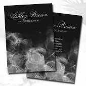 Carte De Visite Présentoir à boucles d'oreilles unique en aquarell