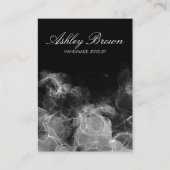 Carte De Visite Présentoir à boucles d'oreilles unique en aquarell (Devant)