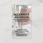Carte De Visite Président Barbershop (Devant)