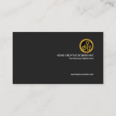 Carte De Visite Président de Président de triangle de la théorie (Dos)