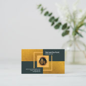 Carte De Visite Président gracieux classique de fondateur (Debout devant)