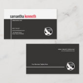 Carte De Visite Président nommé Deux-Modifié la tonalité simple de (Devant / Derrière)