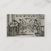 Carte De Visite Presse typographique française, 1642 (gravure) (Dos)