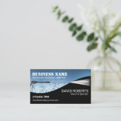 Carte De Visite Pression Puissance Laver l'eau gouttes Nettoyage (Debout devant)