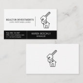 Carte De Visite Prêteur d'entreprise | Institution financière (Devant / Derrière)