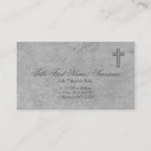 Carte De Visite Prêtre catholique Église chrétienne Foi N'IMPORTE  (Devant)