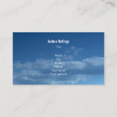 Carte De Visite Prêtre du pasteur | du chrétien | (Dos)