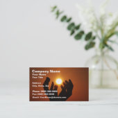 Carte De Visite Prière au Sun (Debout devant)