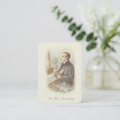 Carte De Visite Prière catholique d'enfants de choeur de St John (Debout devant)