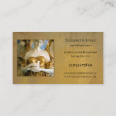 Carte De Visite Prière de guérison de l'ange Grief Conseiller Phot (Dos)