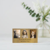 Carte De Visite Prière de guérison de l'ange Grief Conseiller Phot (Debout devant)