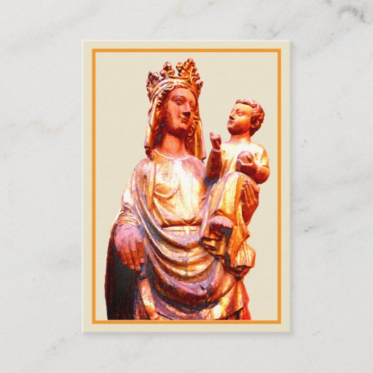 Carte De Visite Prière de Hail Mary (Devant)