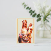 Carte De Visite Prière de Hail Mary (Debout devant)