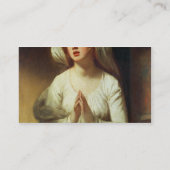Carte De Visite Prière de Madame Hamilton (Dos)