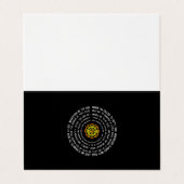 Carte De Visite Prière des pompiers, Motivation des pompiers (Extérieur déplié)