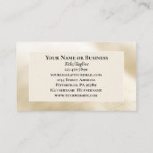 Carte De Visite PRIÈRE GUERRIER Open Bible Croix chrétienne (Dos)