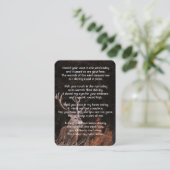 Carte De Visite Prière photo commémorative Aquarelle Stade Cerf An (Debout devant)