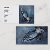 Carte De Visite Prière pliée de mains - Durer (Devant / Derrière)