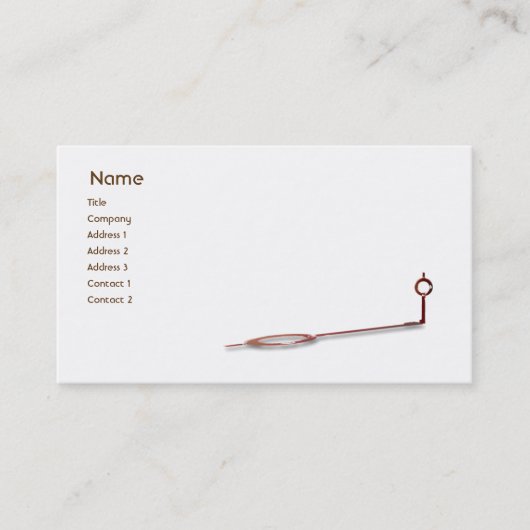 Carte De Visite Priez - les affaires (Devant)