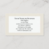 Carte De Visite Priez Plus Inquiète Moins Inspirationnelle Citatio (Dos)