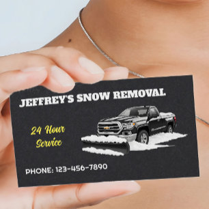 Carte De Visite Prime à la neige