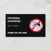 Carte De Visite Prime de contrôle des parasites (Devant)