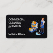 Carte De Visite Prime de nettoyage commercial (Devant)