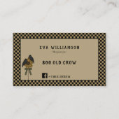 CARTE DE VISITE PRIMITIF DE CRAFTER DE PAYS D'ÉCRA (Dos)