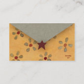 Carte de visite Primitive Star (Dos)