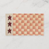 Carte de visite Primitive Stars (Dos)