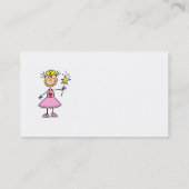 Carte De Visite Princesse With Wand (Dos)